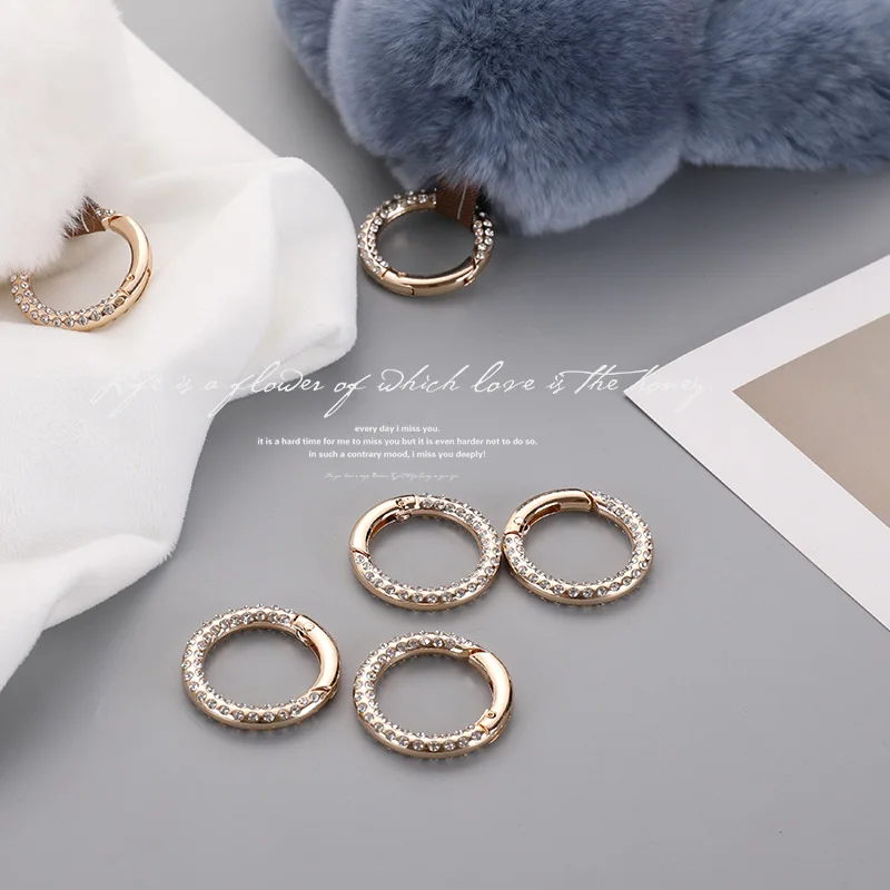 

Top Grade Adjustable Coil Hooks Metal Lock Catch Chain Bag Regulation Buckle Hardware Accessories Hanging Buckle Ring Buckle