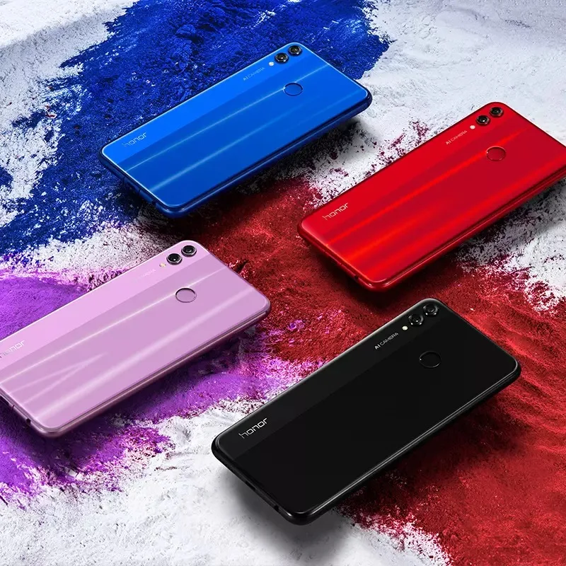 Honor 8X Max 7,12 ''большой экран OTA обновление смартфон Двойная камера Android 8,1 Восьмиядерный 4900 мАч батарея отпечаток пальца ID