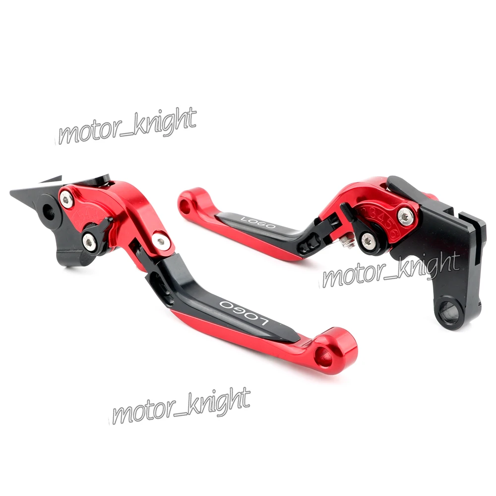 С логотипом(V-MAX) для Yamaha V-MAX VMAX 2009- 10 11 12 13 14 15 16 17 18 мотоциклетные Складные Выдвижные Тормозные Рычаги Сцепления - Цвет: Красный