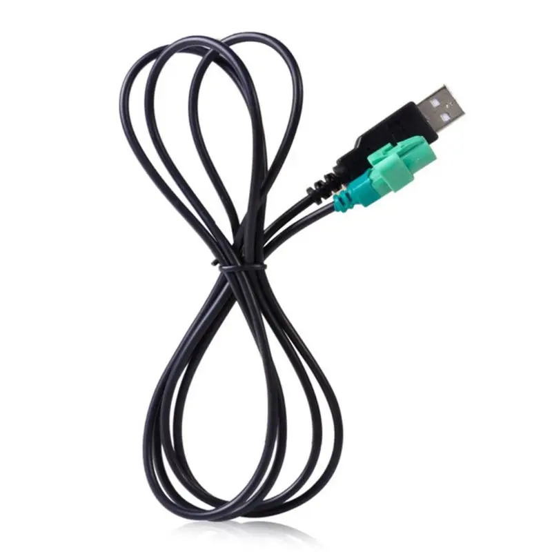 Круглый 4-контактный разъем для USB переключатель жгута кабеля адаптера для Bora Sagitar