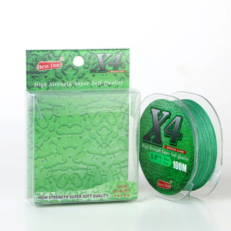 

Island Pex4 Solid Color 100 M Braided Wire Wear-Resistant Line fang yao xian 4 Series Fishing Line