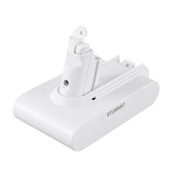 

White 21.6V 3000MAh Li-Ion Replacement Battery for Dyson V6, DC58, DC59, DC61, DC62 Animal, DC72