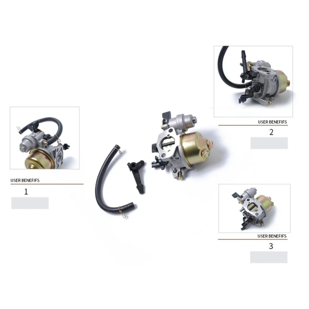 Для Honda карбюратор GX160 GX200 5,5 hp 168F 170F Мощный водяной насос с чашкой осадков
