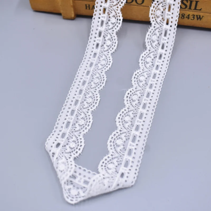 אלסטי תחרה סרט קלטת תחרה עבור מלאכות למתוח תחרה לקצץ רקום סרטים תחתוני תלבושות אפריקאי תחרת בד לתפירה