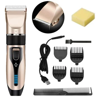 

Hair Trimmer Display Men's Hair Clipper Grooming Low Noise Clipper Titanium Ceramic Blade Adult Razor