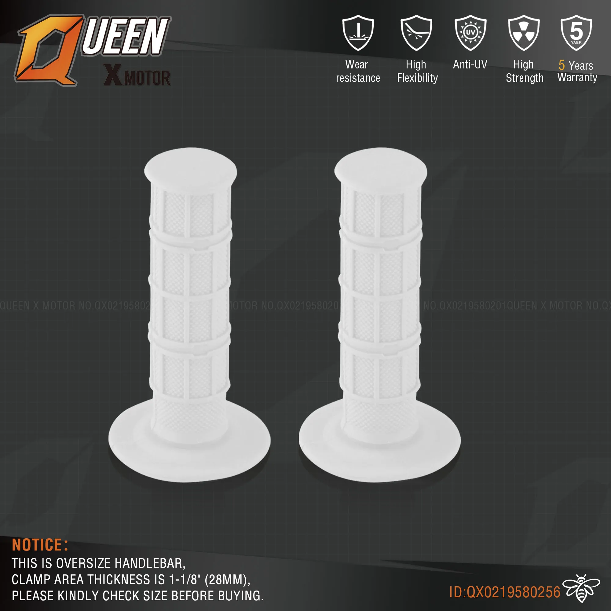 MX gel like для 7/8 &quotРуль светло голубые резиновые ручки мотоцикла supermoto питбайк dirt pit