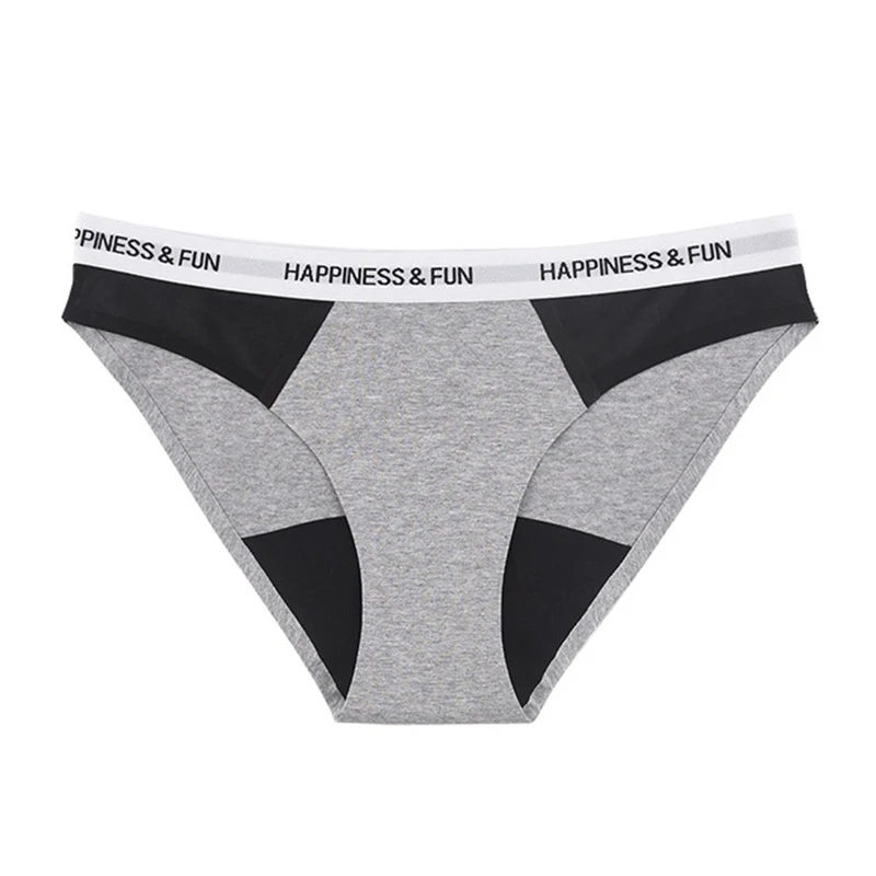 

Seamless 1 Piece Menstrual Panties Ladies Low Waist 4-Layer Wear-Free Sanitary Napkin Menstrual Period Underwear