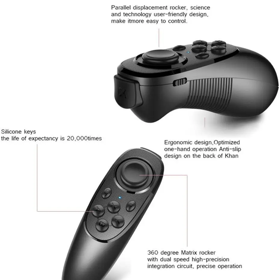  Mocute 052 Hand Game Pad Bluetooth Gamepad Pubg Controller Mobile Joystick For iPhone Android Smart