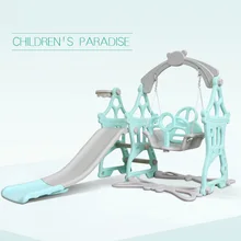 Best Offers New Arrivals Plastic Kids Slides and Swing Child Home Playground Plastic Slides Indoor Eco-friendly Slider with Swing Basket Best Offers New Arrivals Plastic Kids Slides and Swing Child Home Playground Plastic Slides Indoor Eco-friendly Slider with Swing Basket