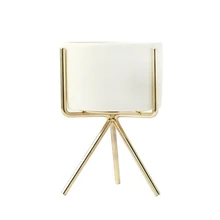 3 цвета в скандинавском стиле керамическая железная художественная ваза зеленое растение цветочный горшок офис Настольный украшения для дома