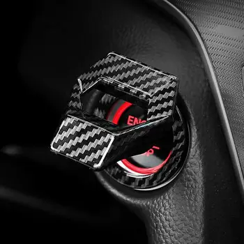 

New Arrival High Quality For Car Engine Start Stop Push Button Switch Cover Interior Decor Trim Sticker