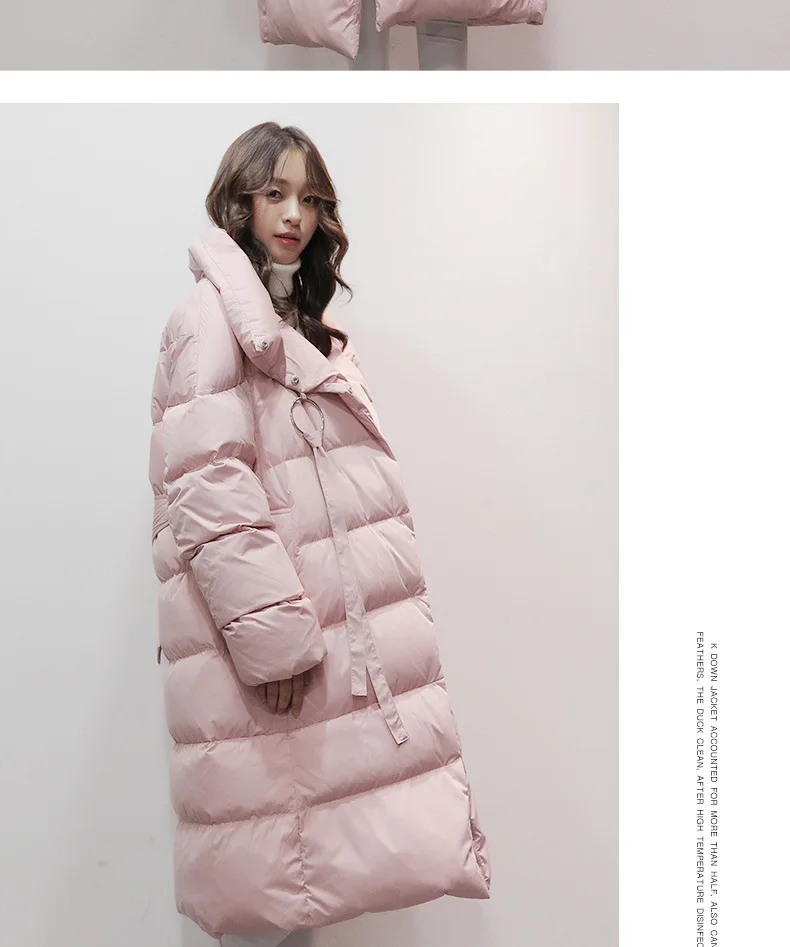 long lightweight puffer coat