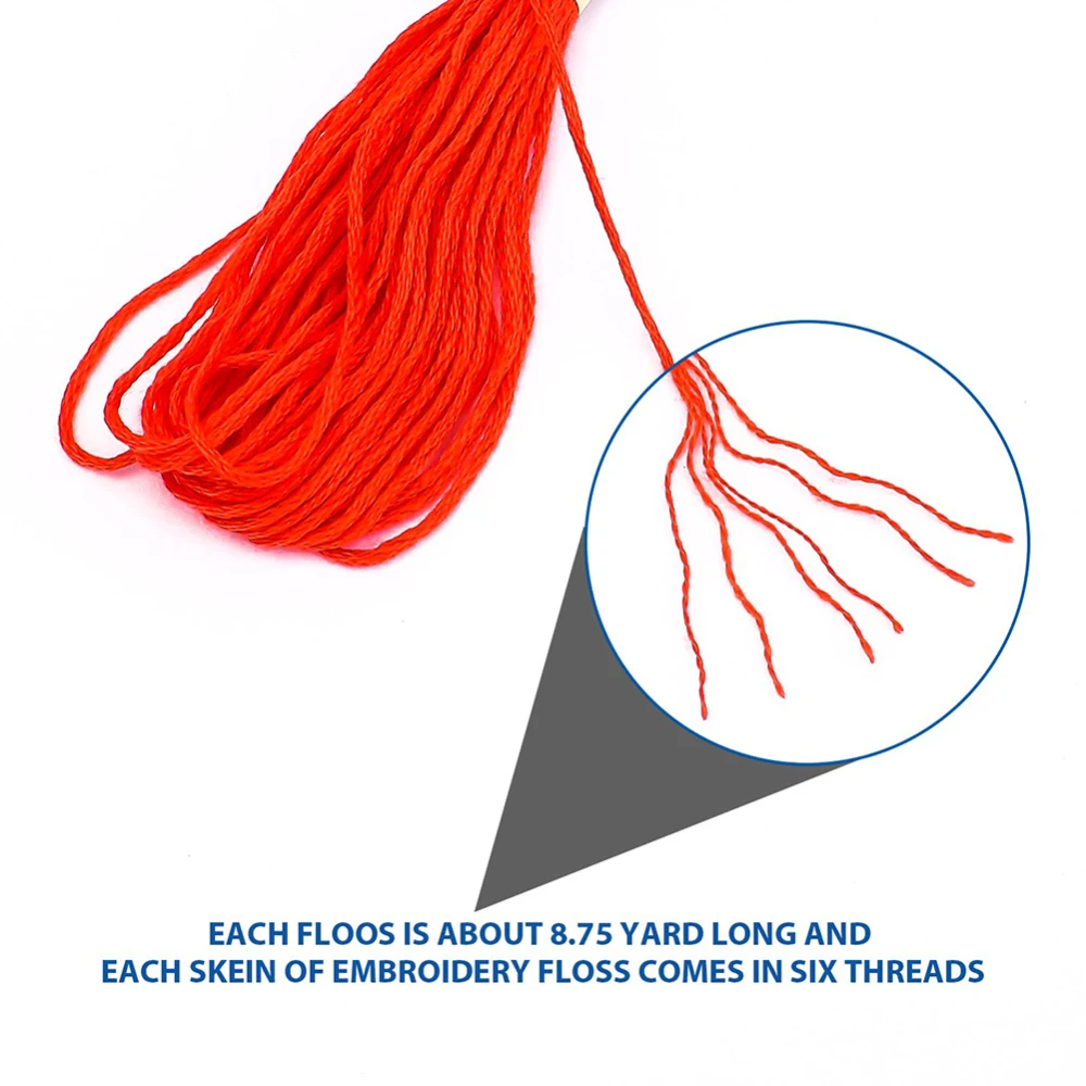 144 Skeins вышивка нитью полиэстер вышивка крестиком браслеты Floss Crafts нить