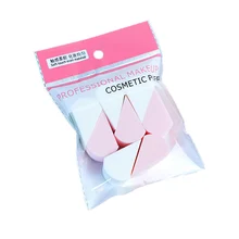 8 шт. треугольная пуховка супер мягкая без порошка губка пуховка одноразовая губка для макияжа пуховка влажный и сухой спонж инструменты для макияжа