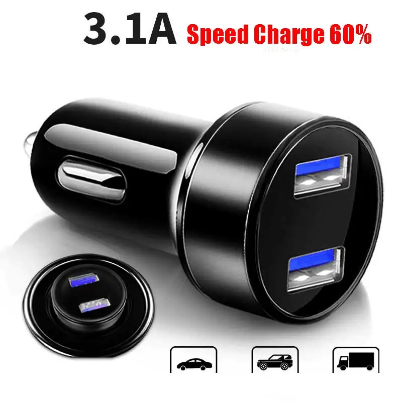 AC/DC адаптеры автомобильное зарядное устройство для мобильного телефона quick charge 3,0 USB зарядное устройство для iphone 11 pro samsung huawei xiaomi AC/DC адаптеры - Цвет: 1