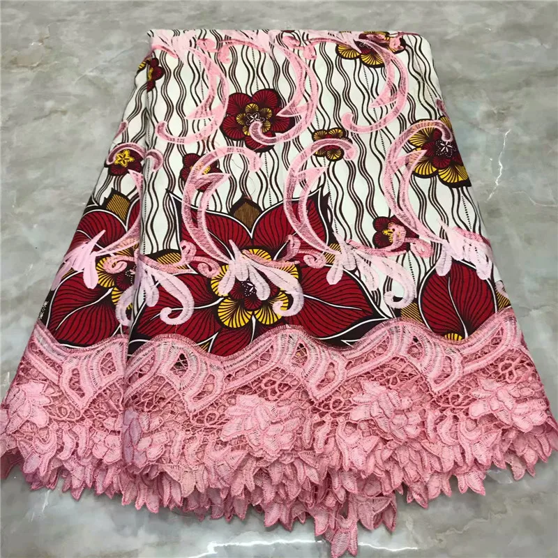Последний настоящий Африканский Воск кружевная ткань Гарантированная настоящая Анкара ткань воск кружевные материалы Африканский Воск принты ткани 91908
