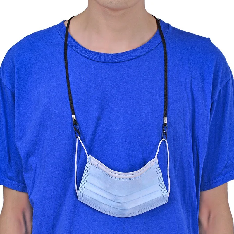 

Adjustable Face Mask Lanyard Handy&Convenient Safety Mask Rest&Ear Holder Rope Mask Extension Buckle Earmuffle Artifact