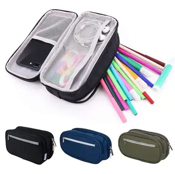 

Expansion Pencil Bags Large Capacity Polyester Cases Pen Storage Pouch For For Cricut School Office Stationary Supplies