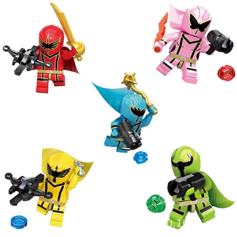 

KSZ 313 Super Warrior Magic team XSZ puzzle toy building blocks assembled Power Rangers box in bags