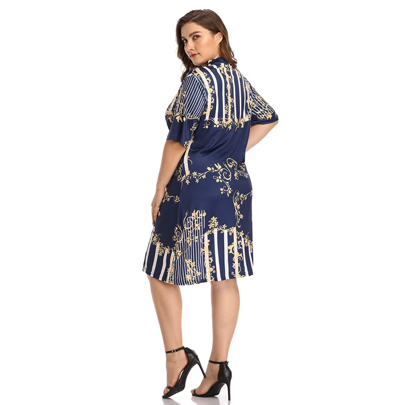 L-4XL Plus Size Dress Women Bodycon Thin Dresses Summer Big Size Ladies Clothes