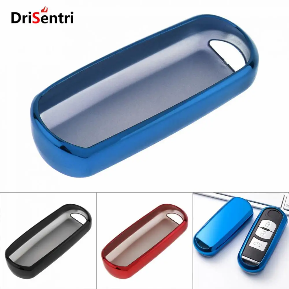 

TPU Straight Plate Car Key Case Protector Holder for Mazda 2 3 5 6 CX-3 CX-4 CX-5 CX-7 CX-9 Atenza Axela MX5