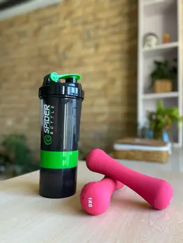 

Shaker Sport Bottle 500ML Protein Powder Water Bottles Whey Fitness Gym Sports Mixing Bottle Shaker Protein Bottle Camp Adults