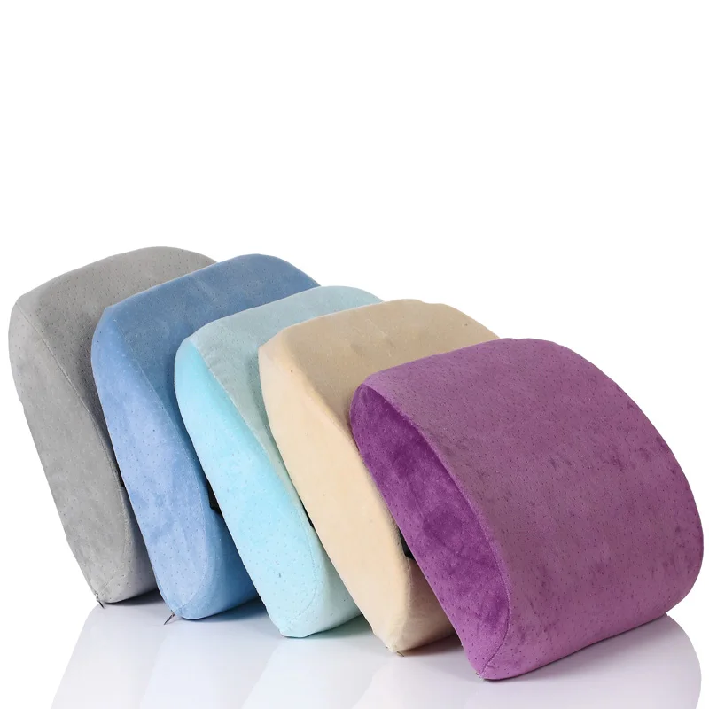 

Seat Supports Memory cotton waist back support massage chair waist pillow Five colors optional. Buckle design Free shipping