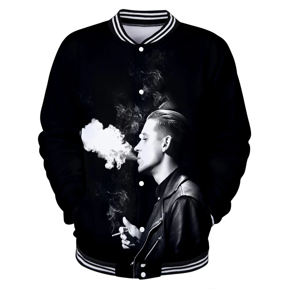 Американский рэппер G-Eazy Джералд Эрл гиллум молодой Джералд 3d печать бейсбольная форма для мужчин/женщин Harajuku бейсбольные куртки одежда