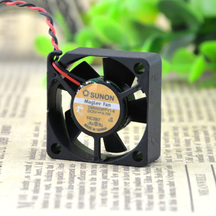 

Sunon SUNON охлаждающий вентилятор GM0503PFV1-8 DC5V 0,7 W бесшумный вентилятор