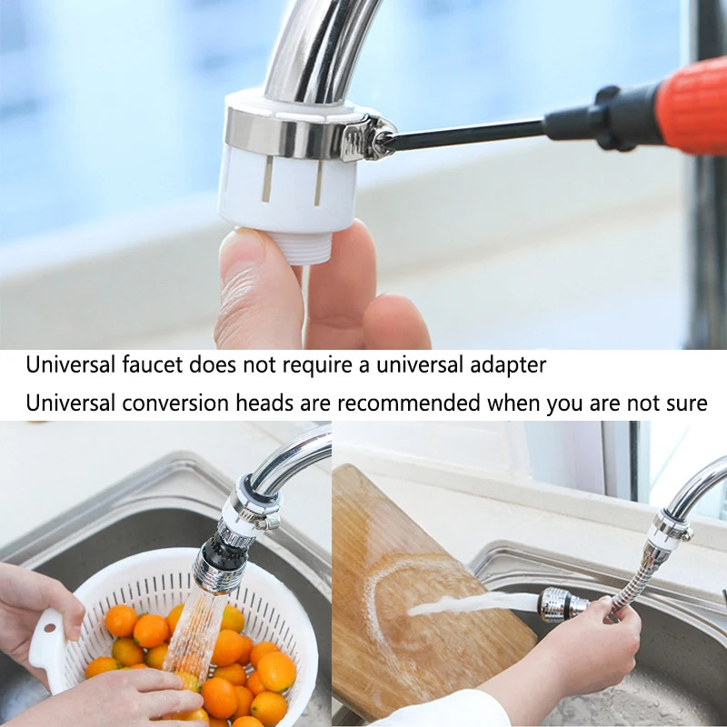 Кухонный кран кухонные ресторанные вращающиеся сопла Bubbler распылитель головки кран аэрат аксессуары устройство для экономии воды оптом