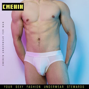 

Ins Style Cotton Sexy Gay Men Underwear Bikini Men Briefs Solid Quick Dry Mens Briefs Underwear Shorts Innerwear AD02