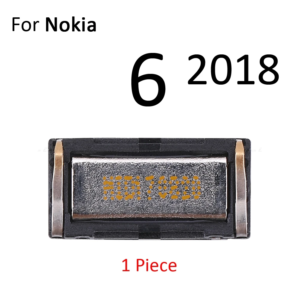 Встроенный наушник Топ ухо Динамик для Nokia 9 PureView 8 Sirocco 8,1 7 7,2 7,1 6 6,2 6,1 плюс