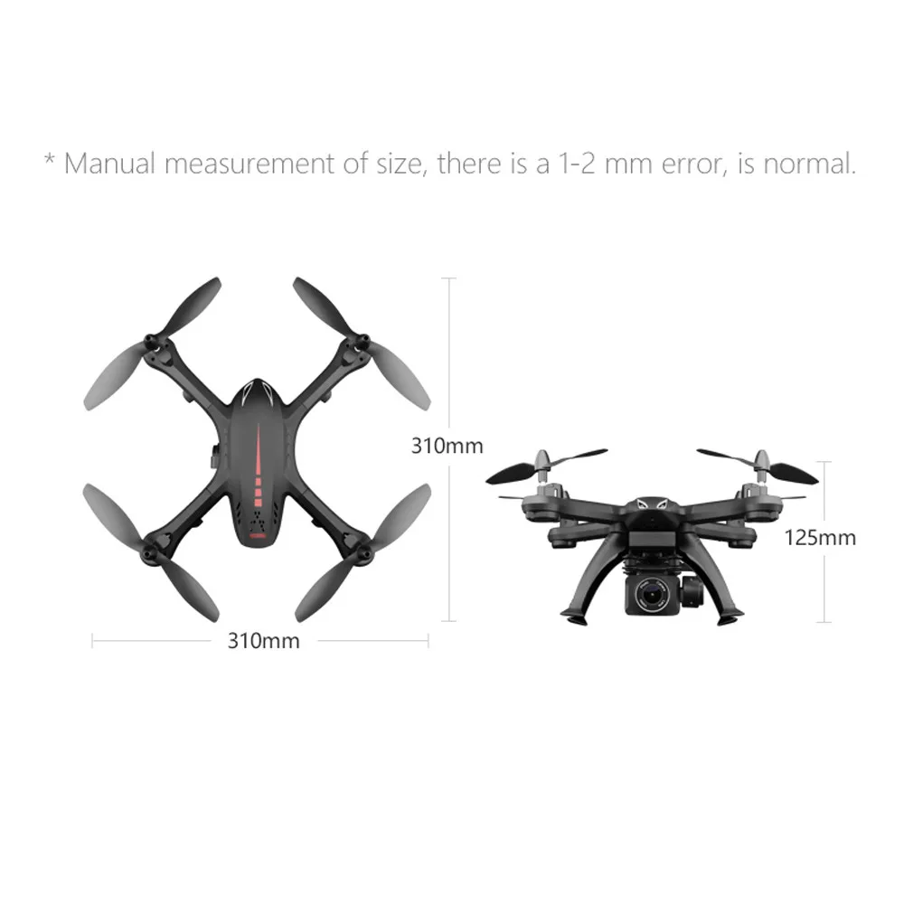 Пульт дистанционного управления летательный аппарат Дрон X6S wifi FPV Квадрокоптер с камерой 1080P селфи Дрон высота удержания 8,23