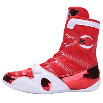 

New Professional Boxing Shoes Breathable Boxing Mens Sneakers High Quality Wrestling Shoes Male Wrestling Sneakers