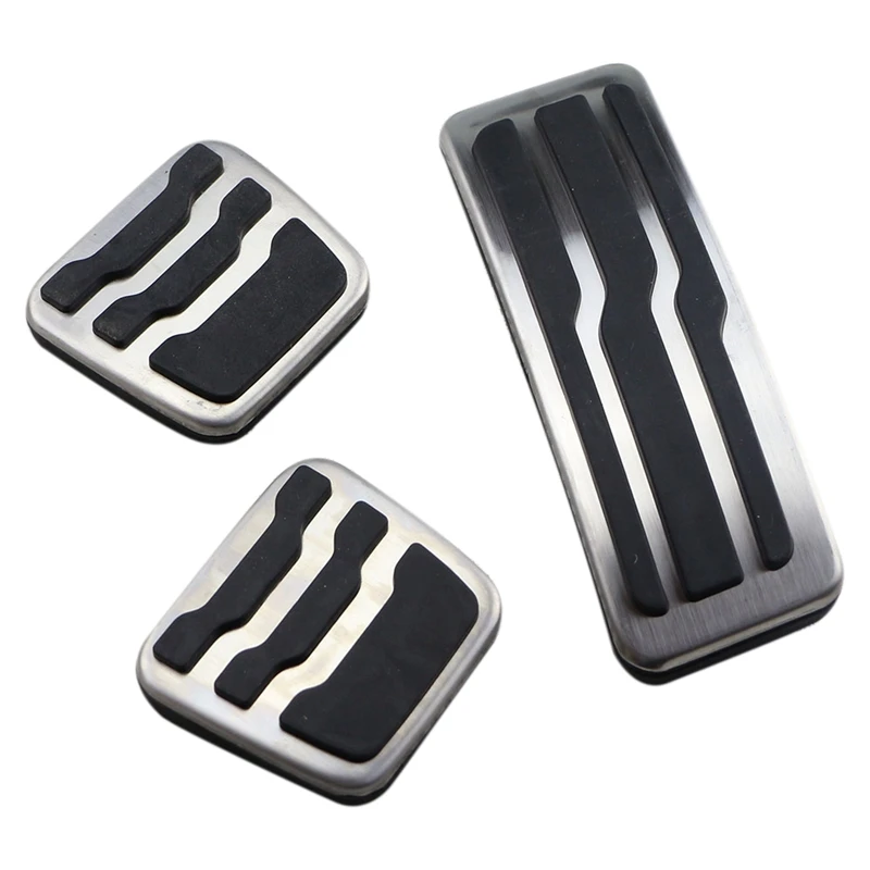 Stainless Steel Car Pedals for Ford Ranger Everest 2015-2020 Accelerator Fuel Gas Brake Pedal Cover Antiskid Pad 3PCS | Автомобили и