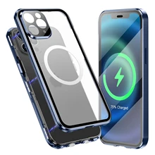 Magnetic Attraction Case for iPhone12/12 Pro/12 Pro Max/Mini, Compatible with Magsafe 360 Degree Full Body Protection Back Cover