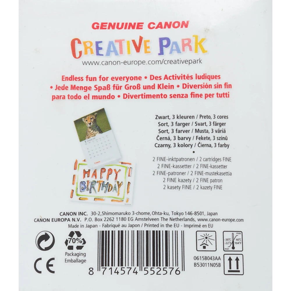 Картридж струйный Canon PG-40+CL-41 0615B043 черный/трехцветный набор для Canon Pixma MP450/150/170