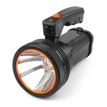 Высокая мощность супер яркий светодиодный прожектор наружный портативный прожектор фонарь перезаряжаемый фонарик USB Длинные снимки лампа