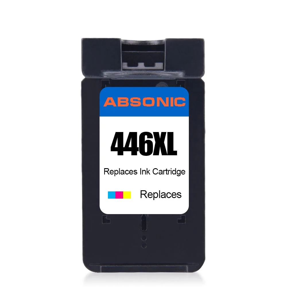 446XL Tri-Color 2 шт. в комплекте 445XL CL446XL чернила Cartrdige совместимый для Canon PG445XL CL446XL Pixma iP2840 MG2440 2540 2940 MX494 TS204 30 3140 TR4540 - Цвет: 446XL Tri-Color
