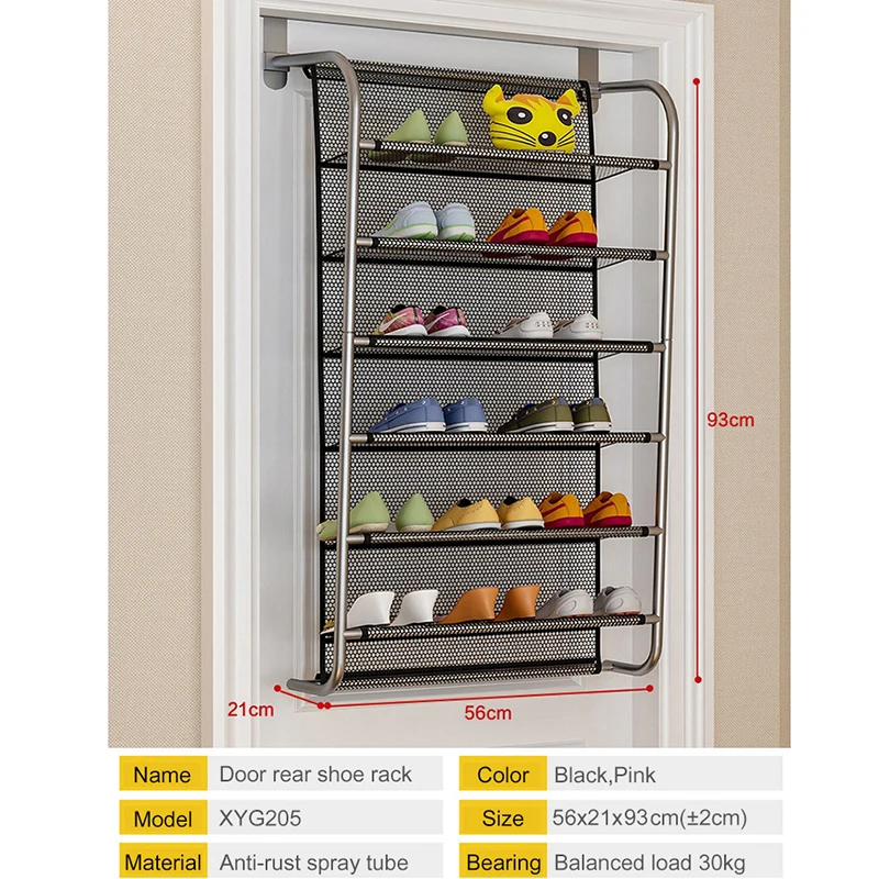 MultiLayer Wall-mounted Shoe Rack Hallway Space Saving Shoe Organizer Over the Door Shoes Hanger Shoe Cabinet for Home Furniture MultiLayer Wall-mounted Shoe Rack Hallway Space Saving Shoe Organizer Over the Door Shoes Hanger Shoe Cabinet for Home Furniture