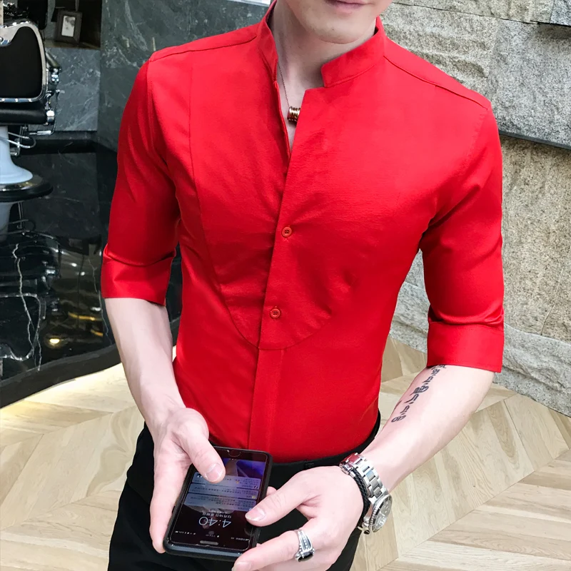 Lisa Outfit Camisa Roja Hombre 