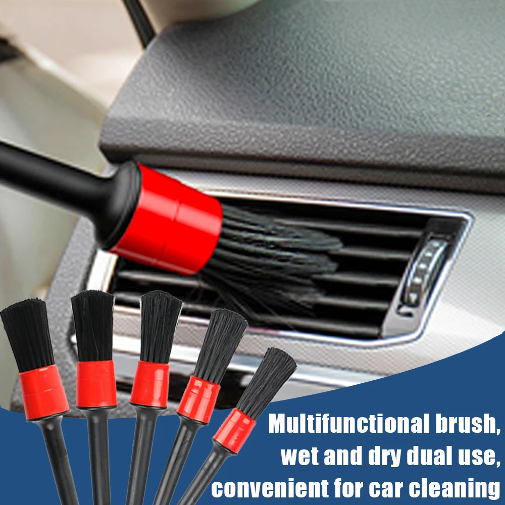 Detailing Brush Set Car Cleaning Brushes Power Scrubber Drill Brush