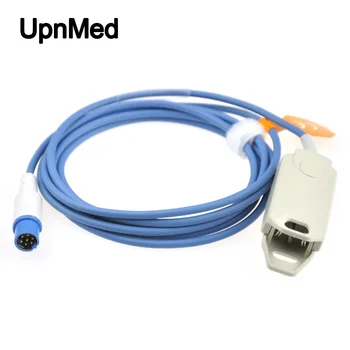 

Compatible Siemens /Drager SC9000XL 7pin pulse oximeter Adult Clip spo2 sensor,2.8m