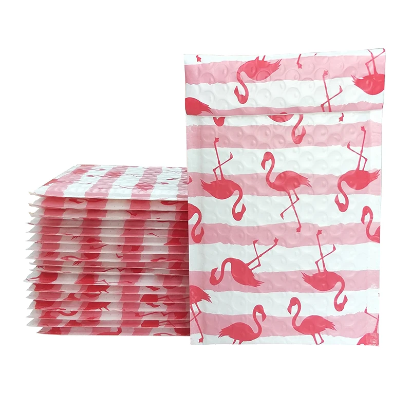 

10PCS Printed 6x9inch Poly Bubble Mailer 17x23CM Padded Envelope self seal mailing bag bubble envelope Postal bag Shipping bag