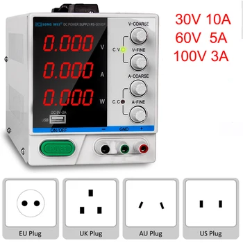 

Longwei 3KG Lab Switching Power Supply Laboratory DC 30 V 10A 60V 5A 100V 3A Bench Source Digital Adjustable Switch Power220 V