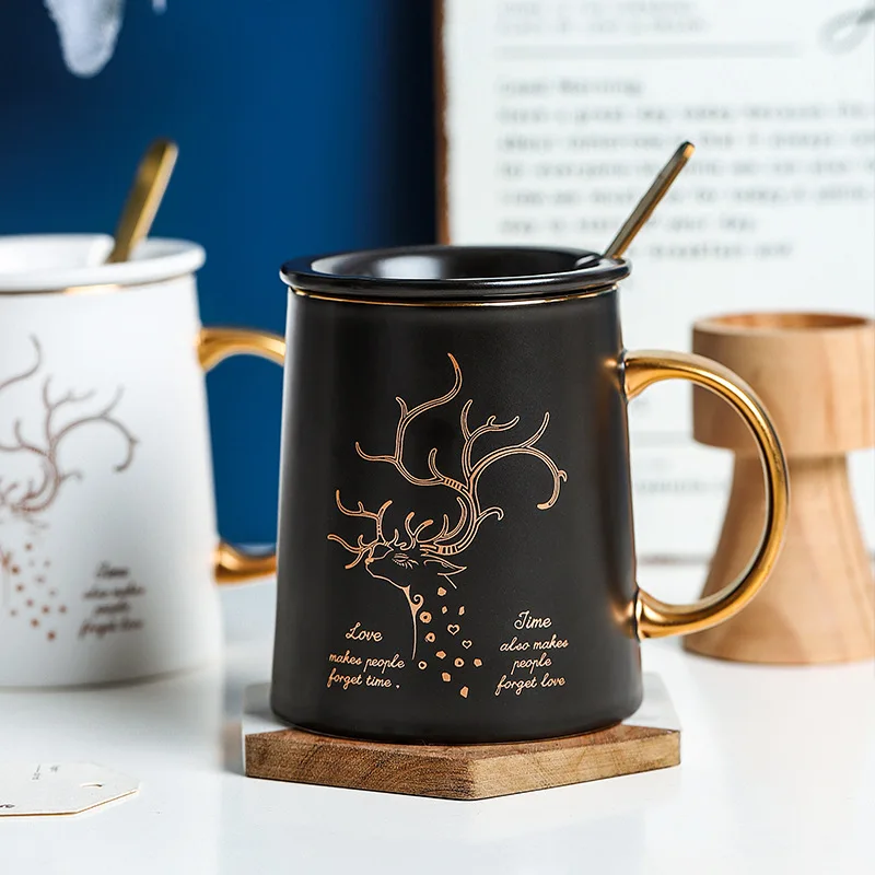 Милые Мультяшные молочные чашки домашний декор кофейный керамический кружки с