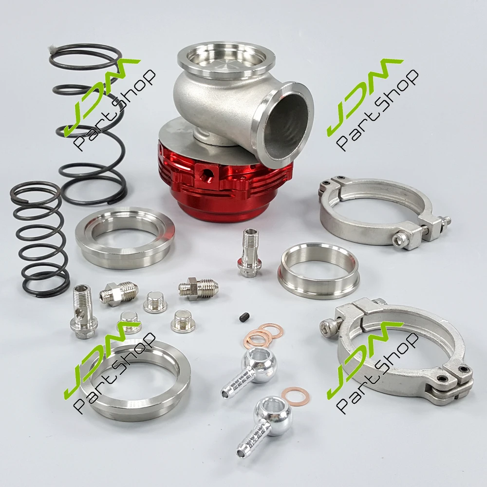 44mm V-Band External Turbo Wastegate MVR44 Performance Water Cold External Wastegate Blue / Black /Red