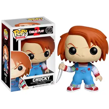 

POP Flawed Horror Movies: Child's Play 2 Chucky 56# Vinyl Action Figure model toy fans collectible Decoration Christmas Toys