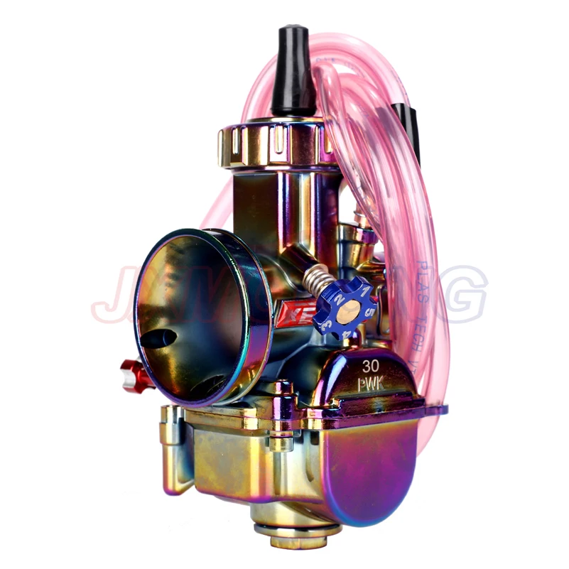 About TM28 TM30 28mm 30mm Carburetor Carbon Fiber for Kawasaki KX125 150 and for Honda CR250