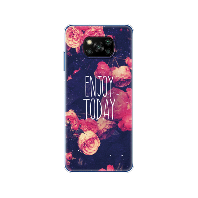 Xiaomi Poco X3 NFC Case Silicon Soft Back For POCO X3 Pro Case TPU Bumper for Poco X 3 PocoX3 NFC 6.67'' Global Phone Cover